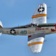 A restored P-47D in the markings of Lieutenant Colonel Gilbert O. Wymond Jr., who was awarded the Silver Star for his actions over Rignano, Italy in 1944. (Airwolfhound)